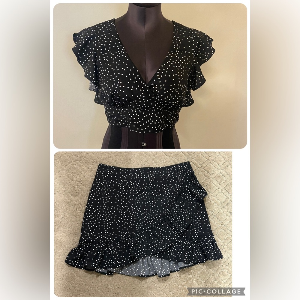 IJOAH Black and White Skater SET size M/L